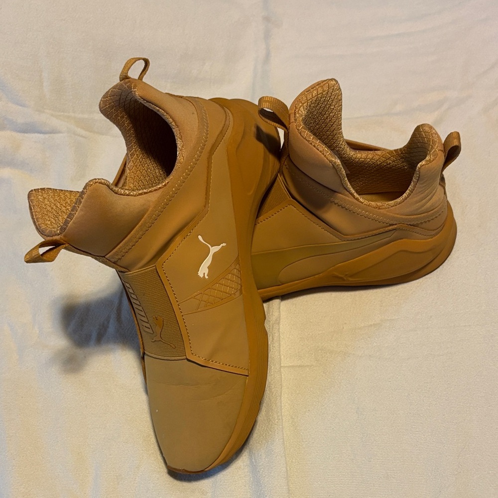 Puma Women’s Brown Slip-On Sneakers